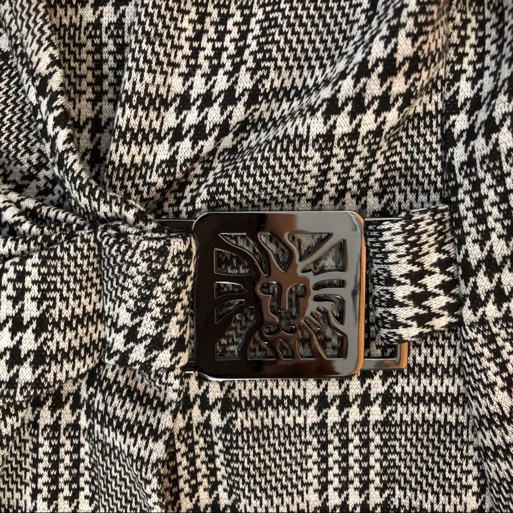 Anne Klein Wrap Dress AK Logo 3/4 Sleeve - Picture 4 of 8